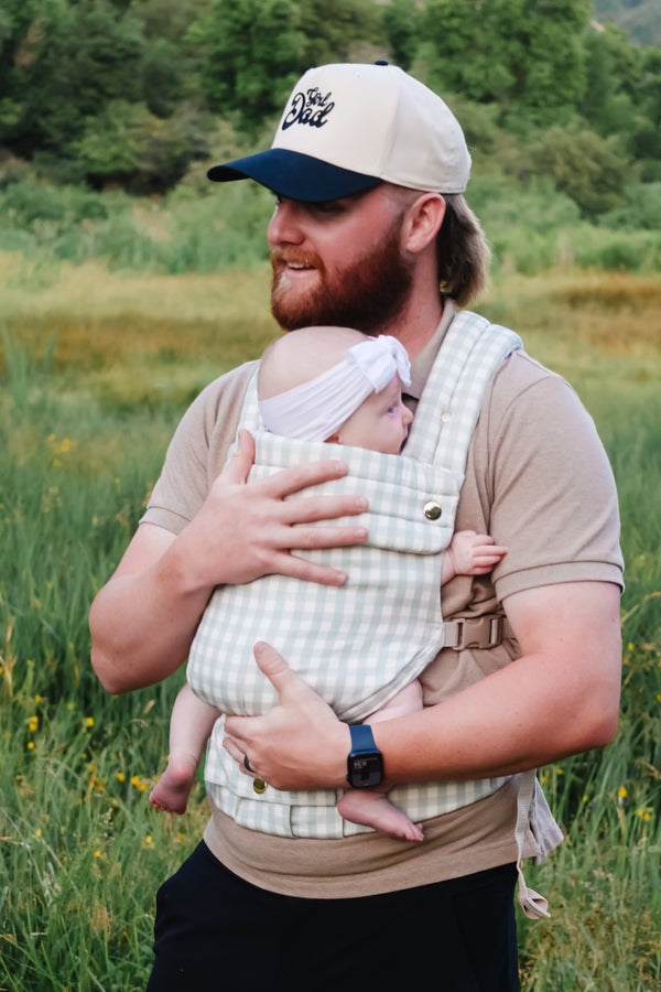 Monroe x Coco Gingham - Cotton Baby Carrier (7-35 lbs)