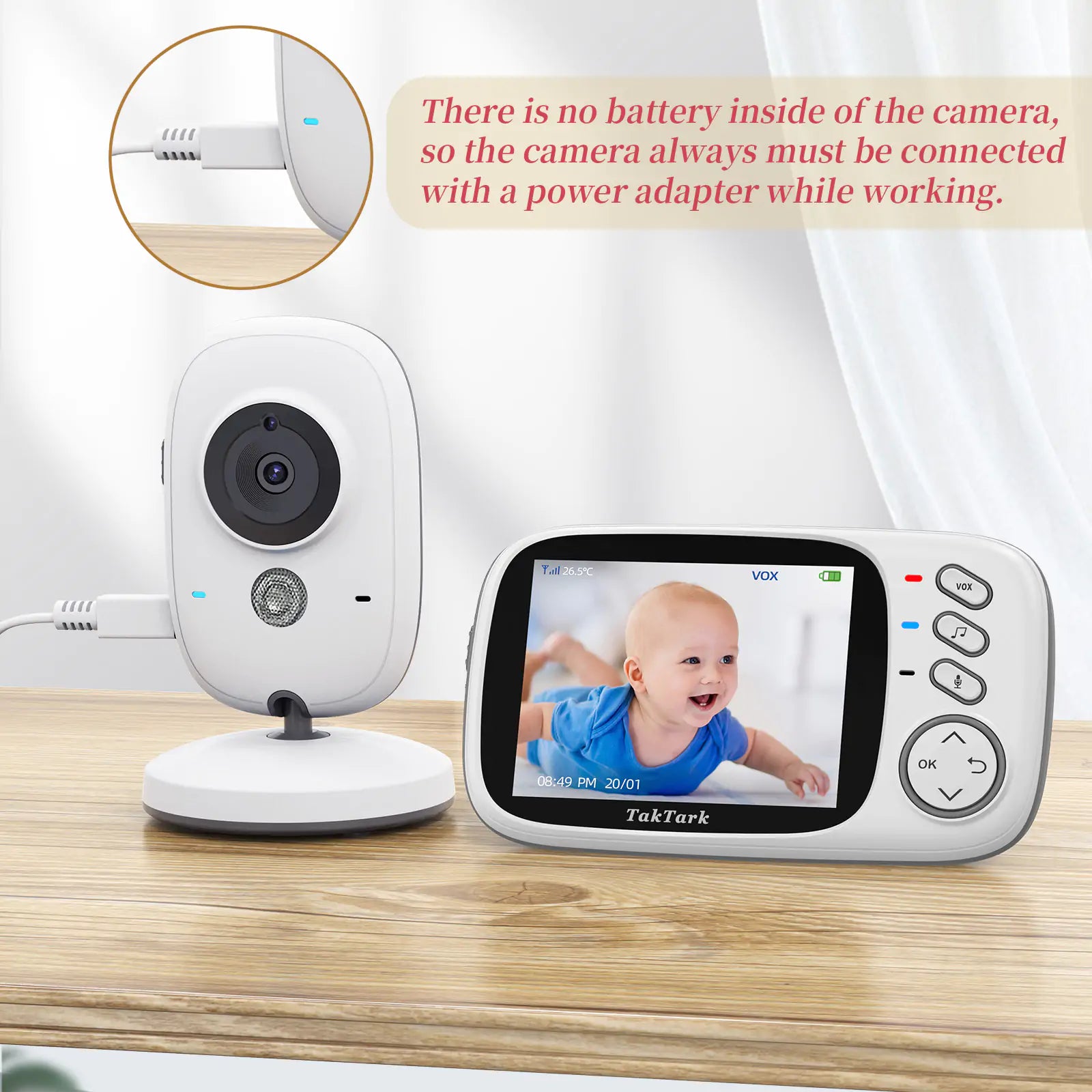 Wireless Video Baby Monitor - # BAGE71110005