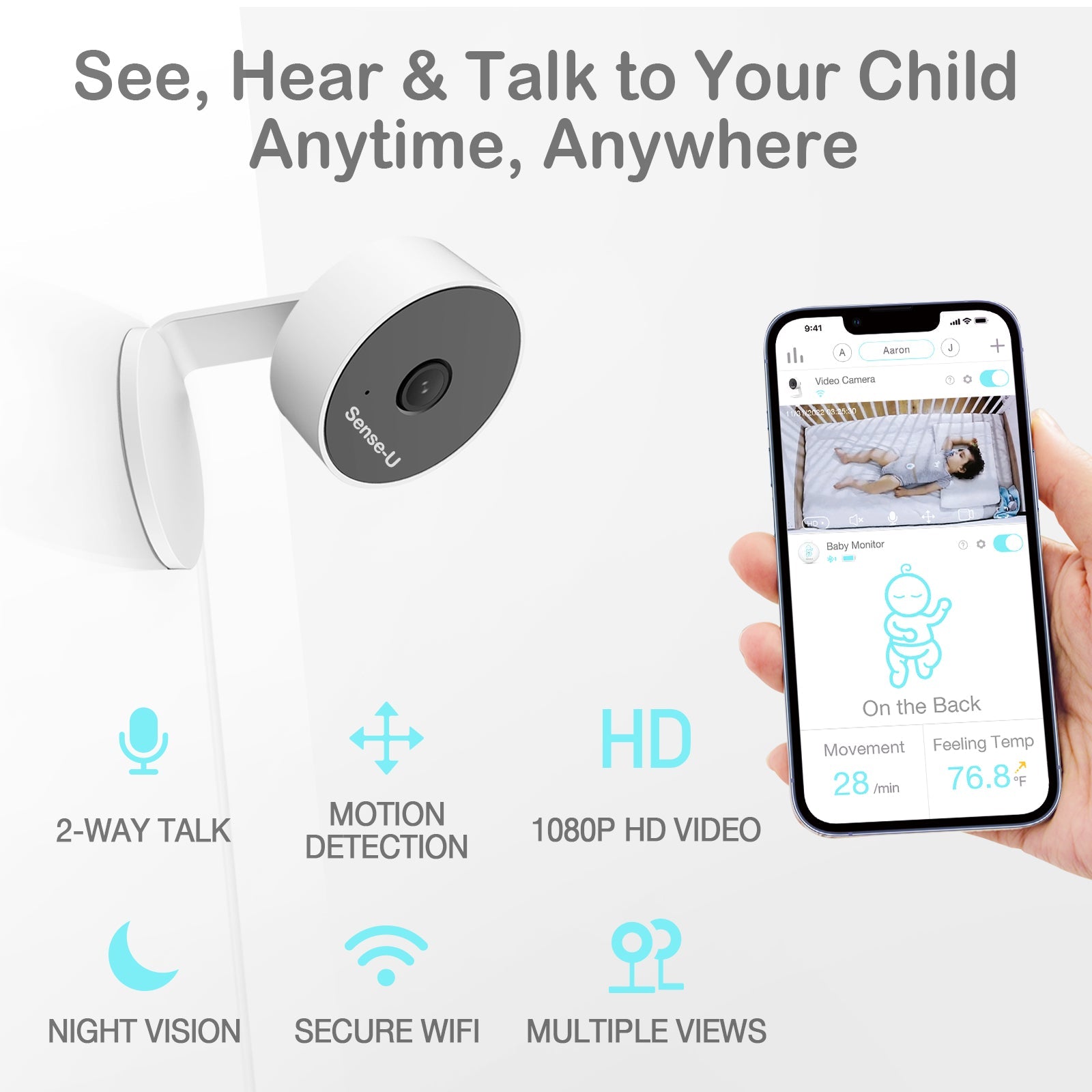 AI Indoor Camera – Smart Home Surveillance