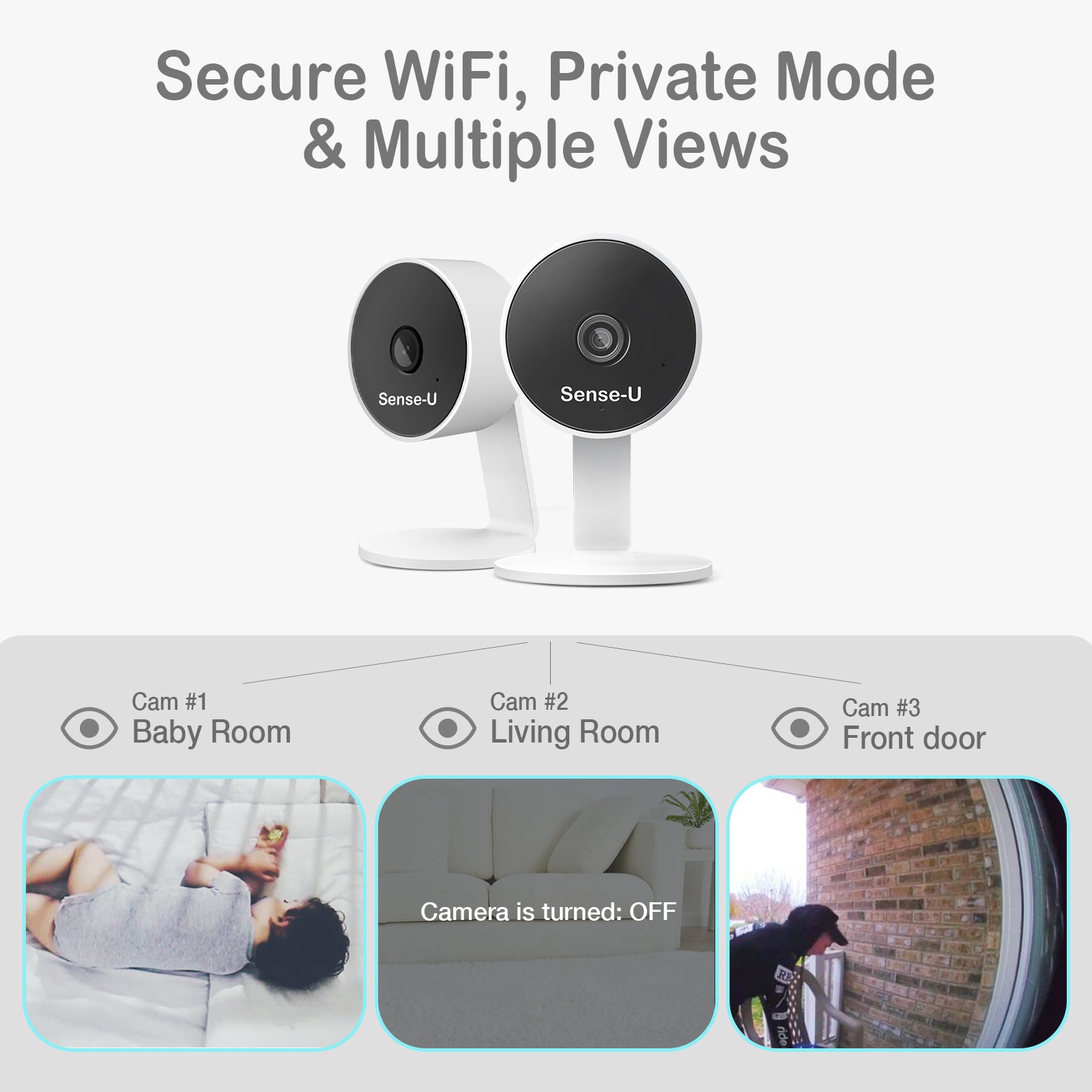 AI Indoor Camera – Smart Home Surveillance