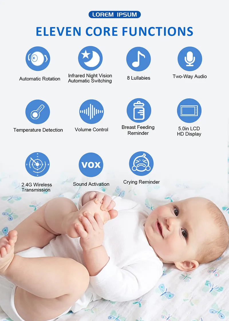 HD Wireless Baby Monitor - # BAGE71110006